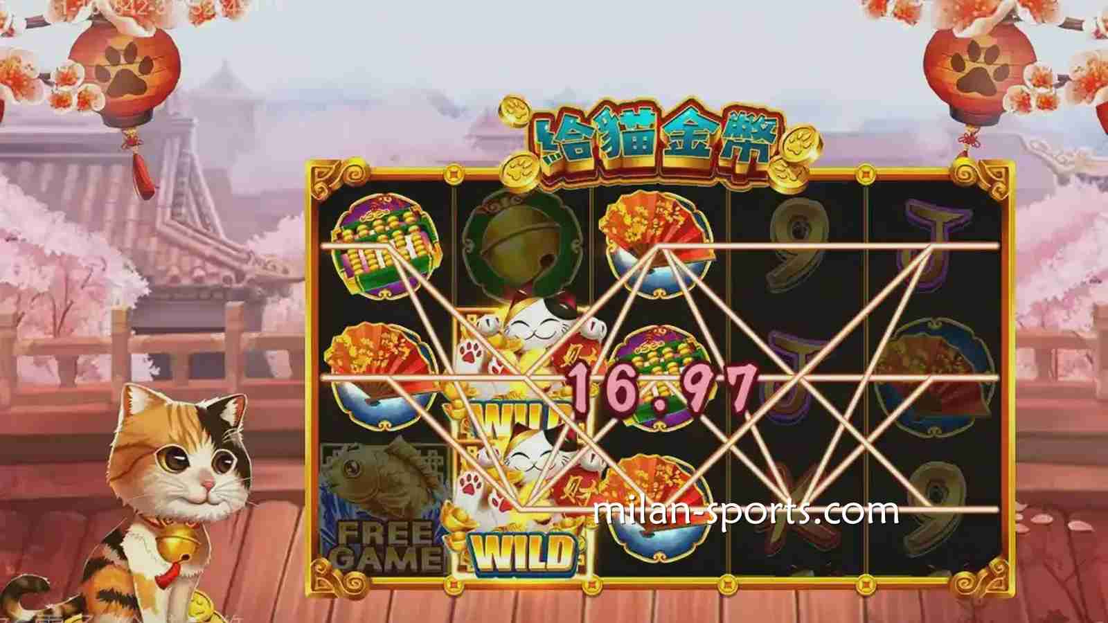 《给猫金币》游戏充满卡通风格与日系元素,在YY体育极易上手